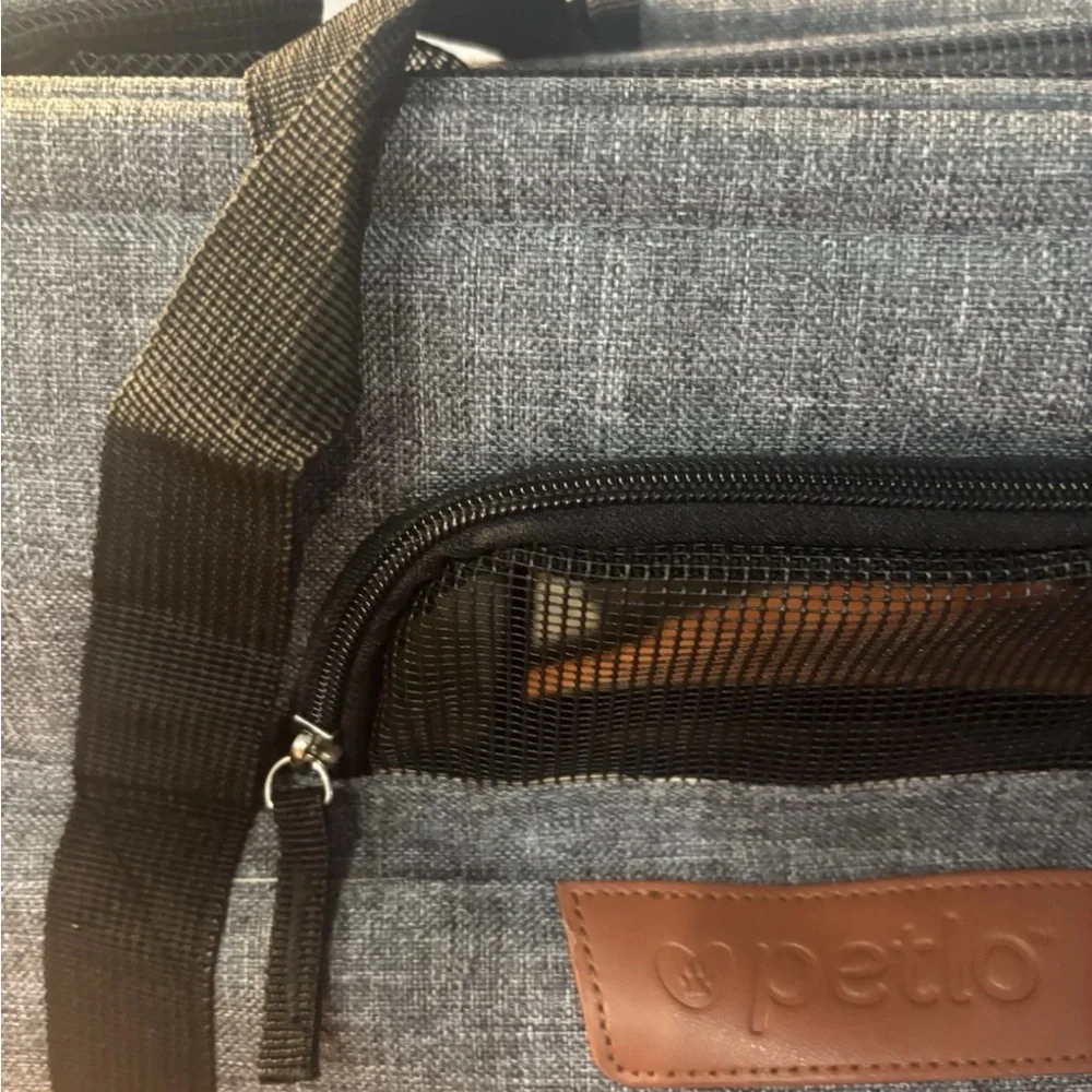Petlo Pet Carrier Bag for Dogs - Gray